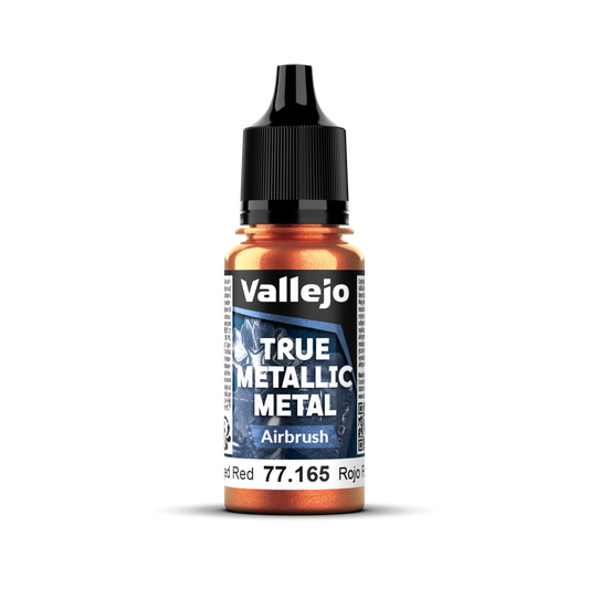 Vallejo True Metallic Metal: Airbrush - Forged Red 18 ml - Warhaus