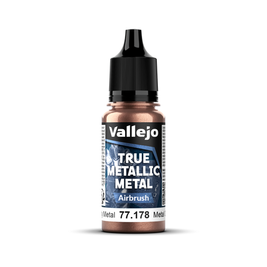 Vallejo True Metallic Metal: Airbrush - Rusty Metal 18 ml - Warhaus