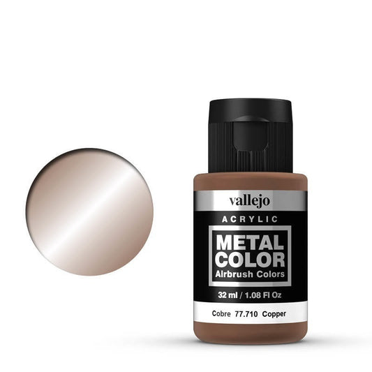 Vallejo Metal Color Copper 32ml Acrylic Paint - Warhaus