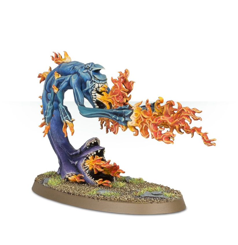 Fateskimmer, Herald of Tzeentch on Burning Chariot