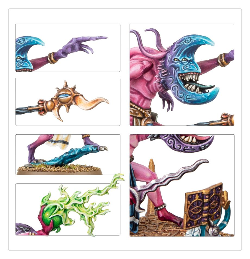 Fateskimmer, Herald of Tzeentch on Burning Chariot