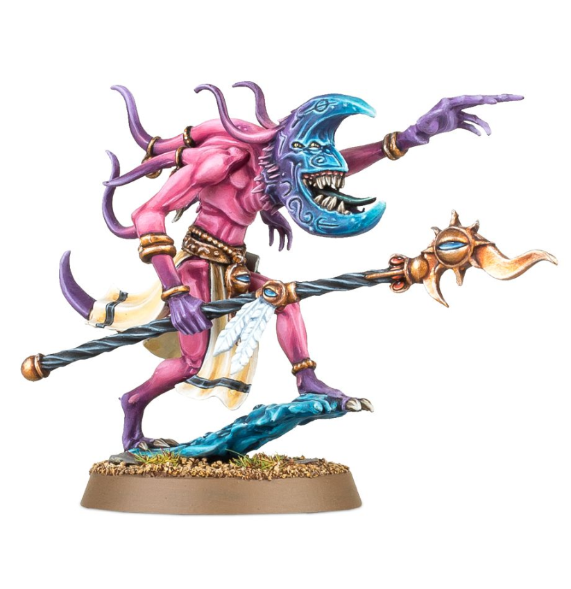 Fateskimmer, Herald of Tzeentch on Burning Chariot