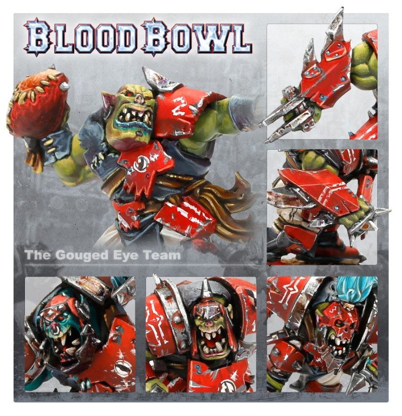 Orc Blood Bowl Team - Gouged Eye