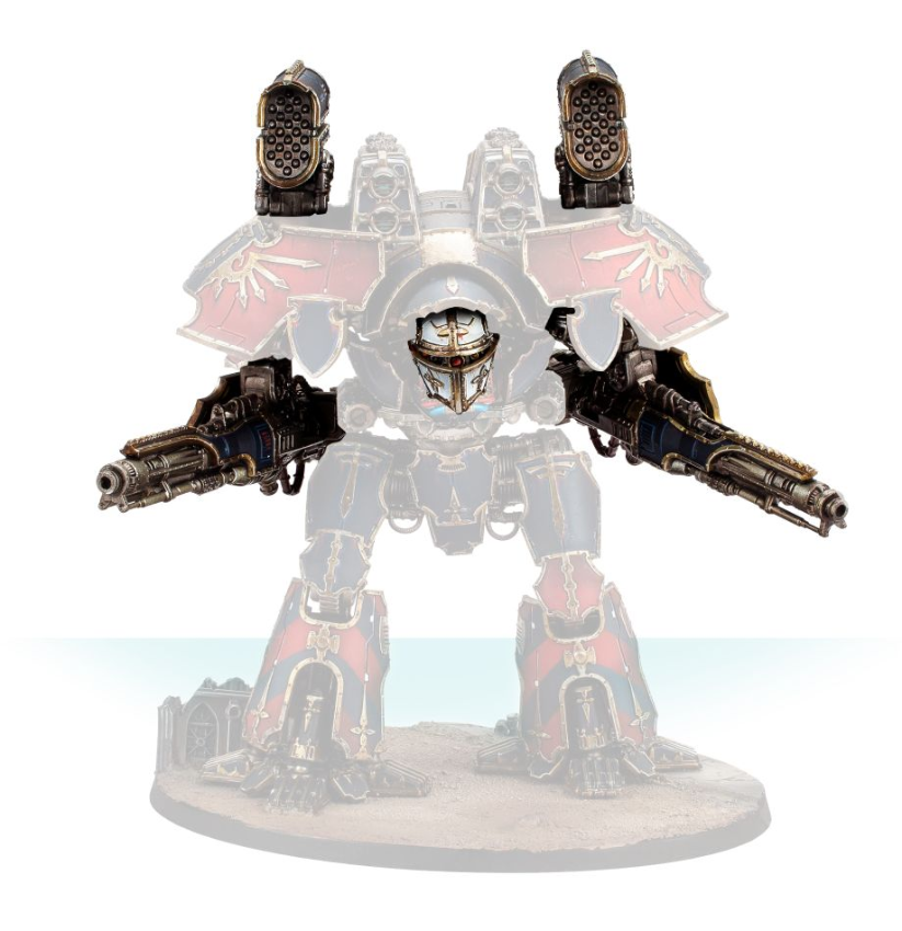 Warlord Titan Weapons: Volcano Cannons and Apocalypse Missile Launchers - Warhaus