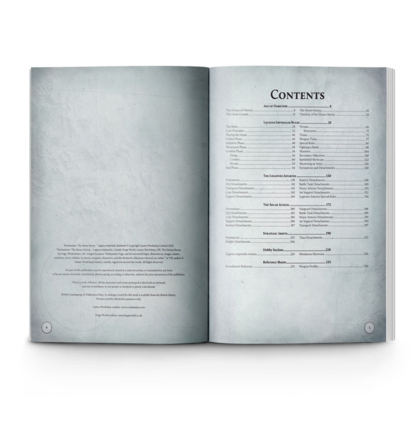 Warhammer: The Horus Heresy – Legions Imperialis Rulebook