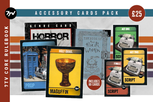 Crooked Dice: 7TV Accessory Card Pack
