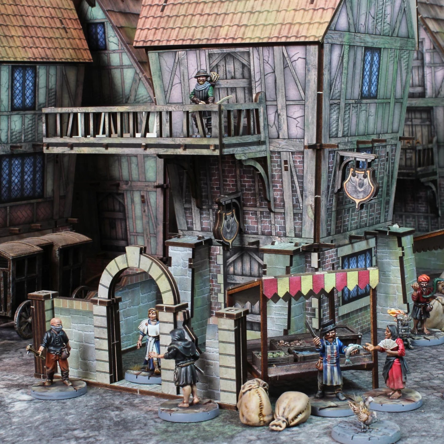 Wargames Atlantic: Classic Fantasy - Villagers - Warhaus