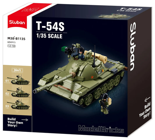 Sluban: B1135 MB Medium Tank 3IN1