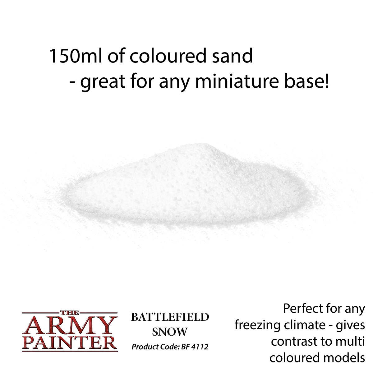 Army Painter: Battlefield Snow - Warhaus