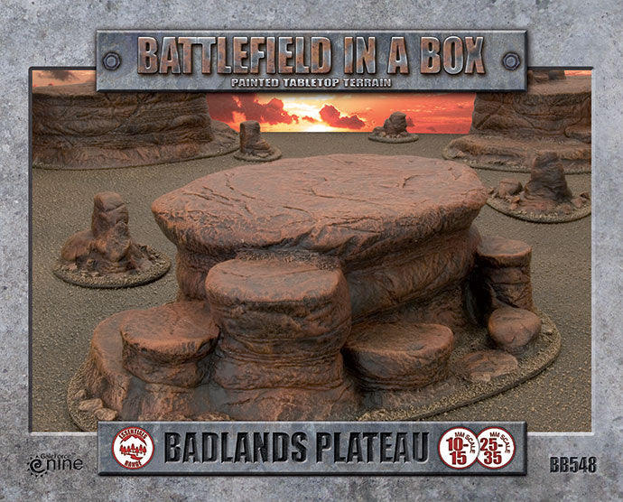 Battlefield in a Box: Badlands Plateau Mars