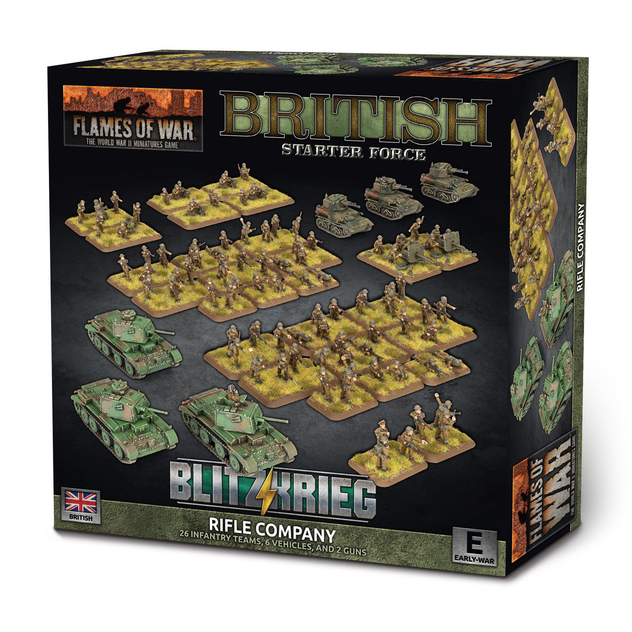 Flames of War: British: Rifle Company (Plastic)