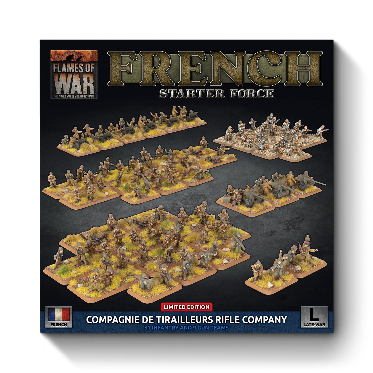 Flames of War: French - Compagnie De Tirailleurs Rifle Company (Army Deal)