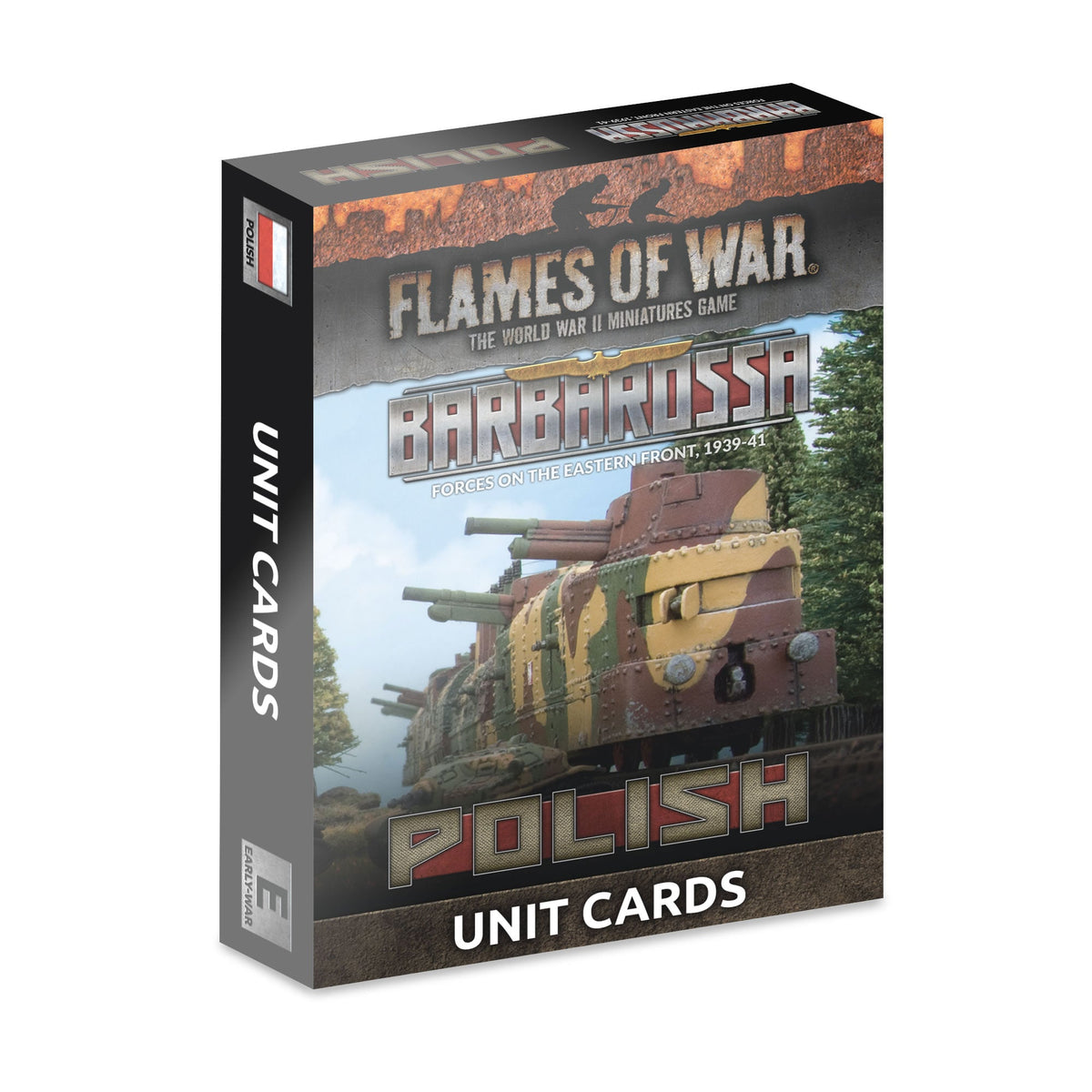 Flames of War: Polish: Barbarossa Polish Unit Cards (x39)
