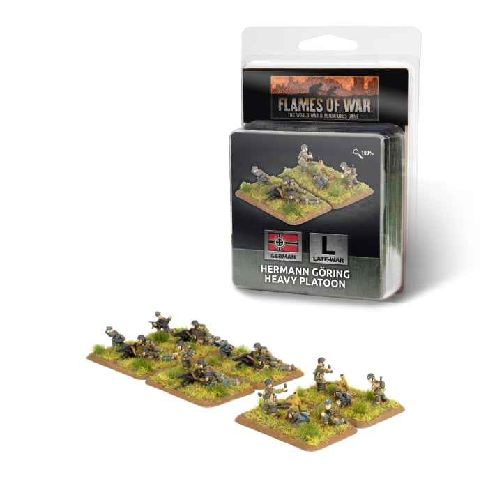 Flames of War: German - Hermann Göring Heavy Platoon