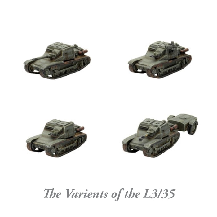 Flames of War: Italian: L3/35