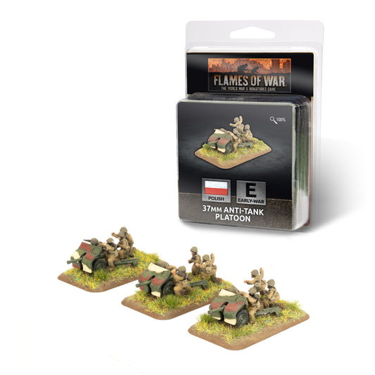 Flames of War: Polish: 37mm Anti-tank Platoon