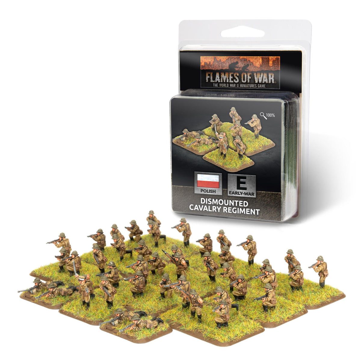 Flames of War: Polish: Dismounted Cavalry Regiment
