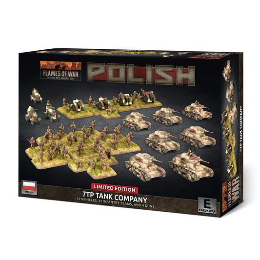 Flames of War: Polish: 7TP Tank Company – Limited Edition