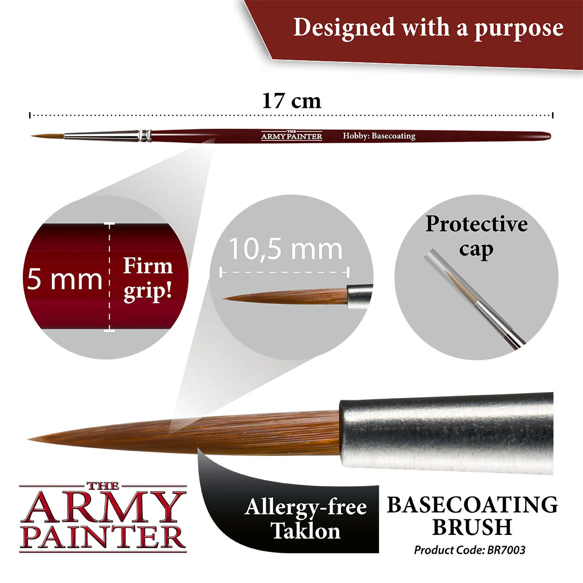 Army Painter: Hobby Brush - Basecoating - Warhaus