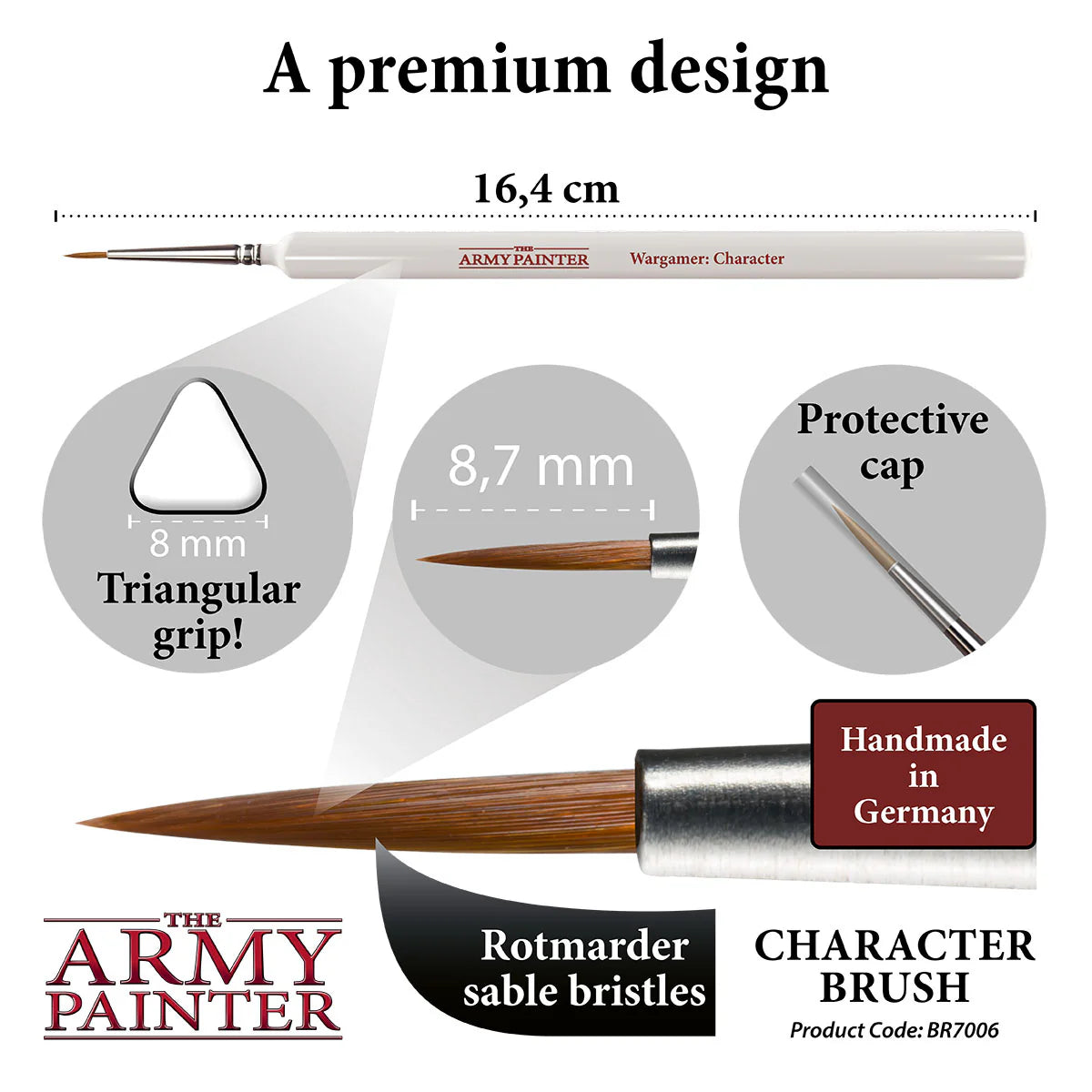 Army Painter: Wargamer Brush - Character - Warhaus