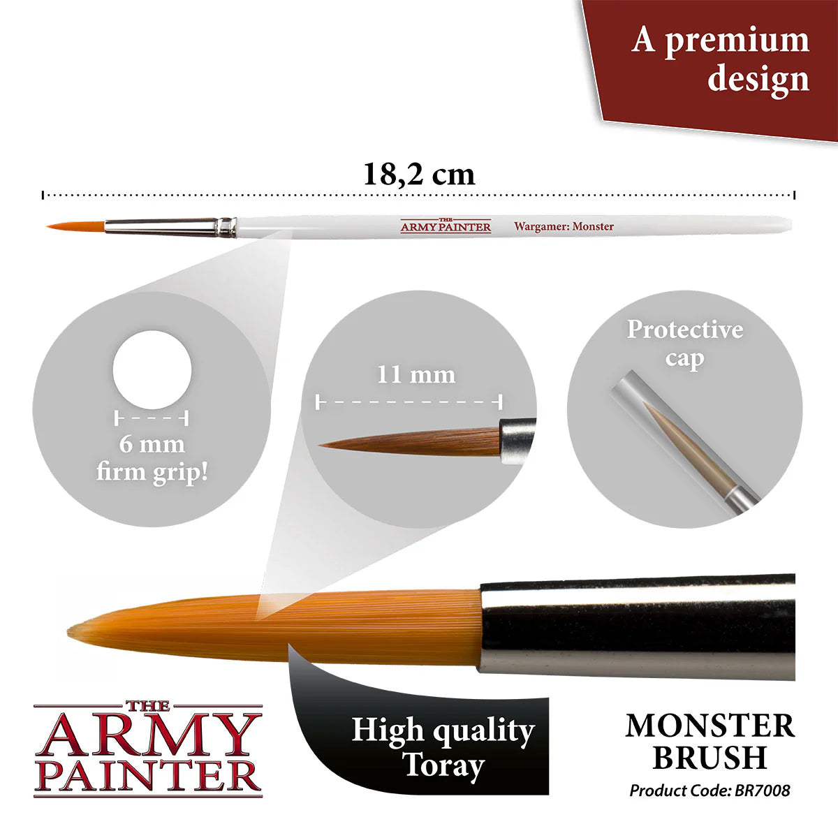 Army Painter: Wargamer Brush - Monster - Warhaus