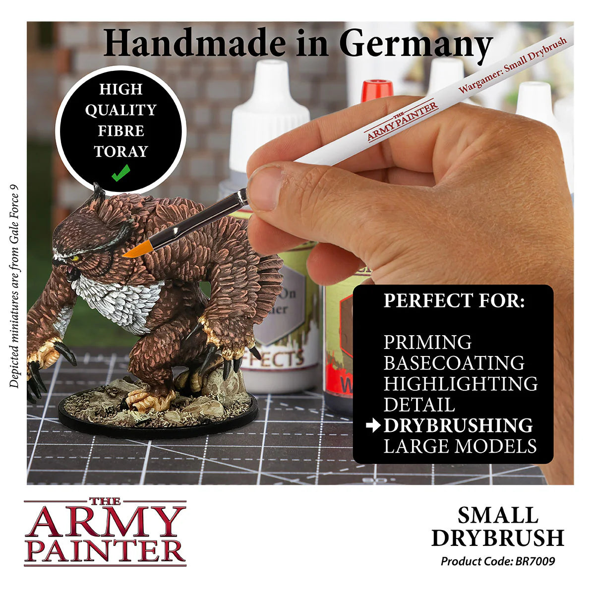Army Painter: Wargamer Brush - Small Drybrush - Warhaus