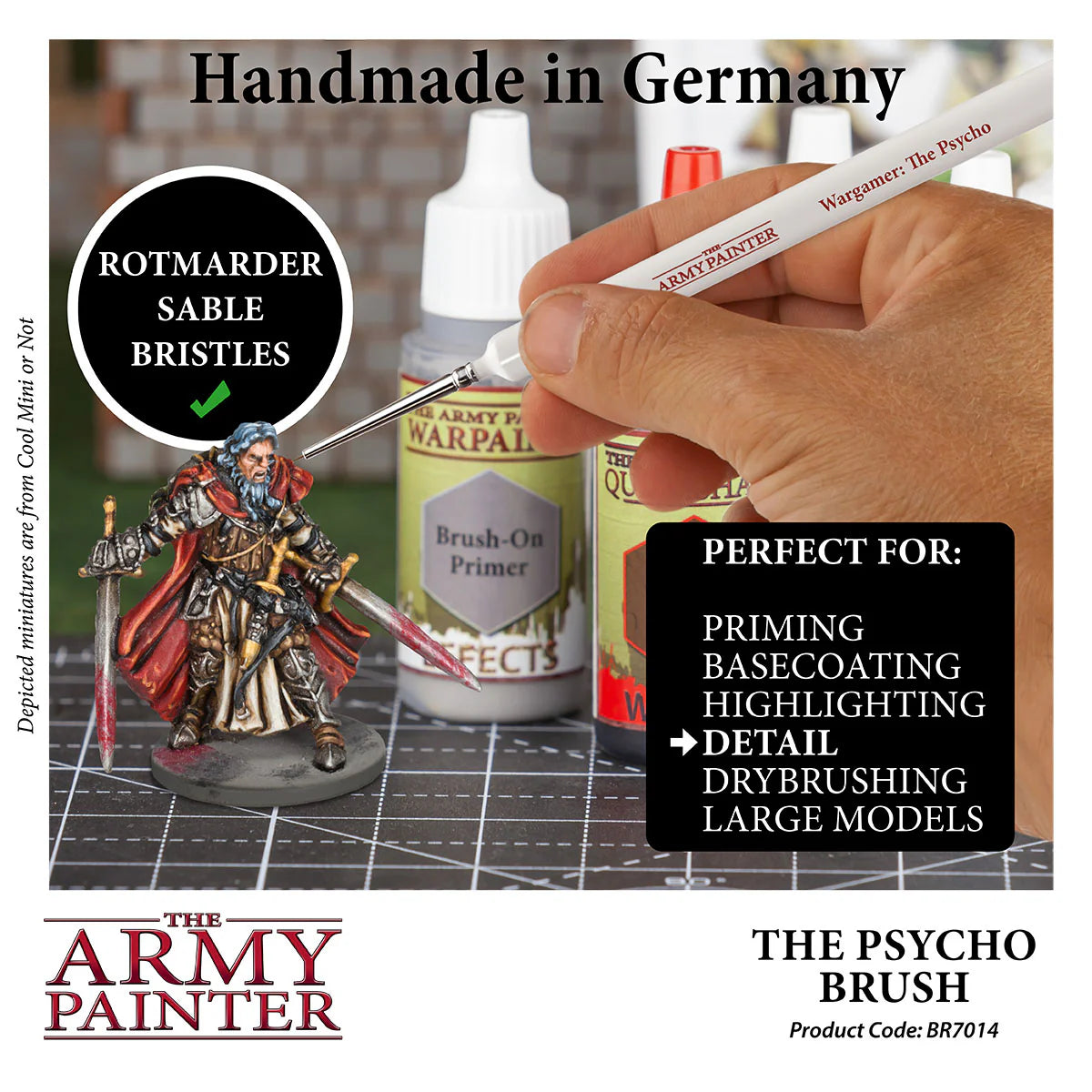 Army Painter: Wargamer Brush - The Psycho - Warhaus
