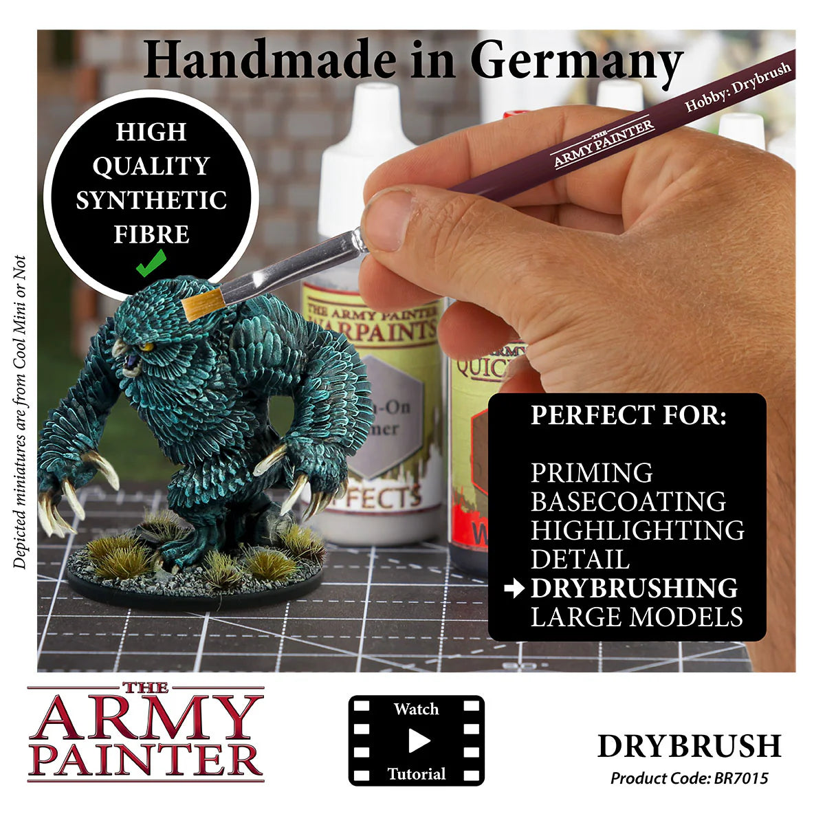Army Painter: Hobby Brush - Hobby Drybrush - Warhaus