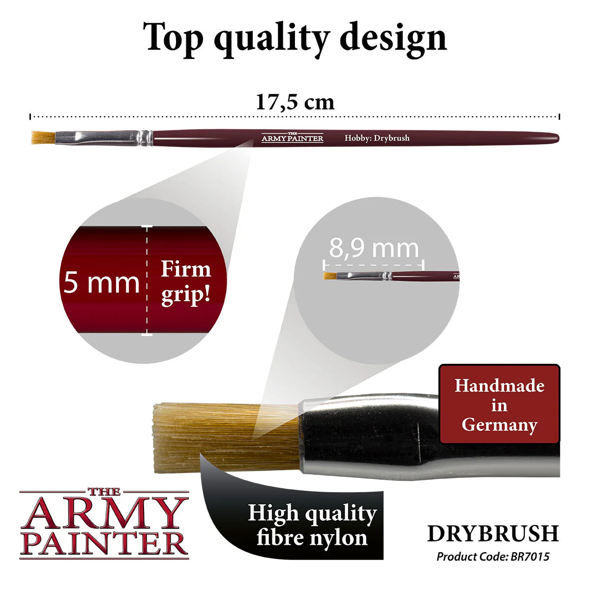 Army Painter: Hobby Brush - Hobby Drybrush - Warhaus