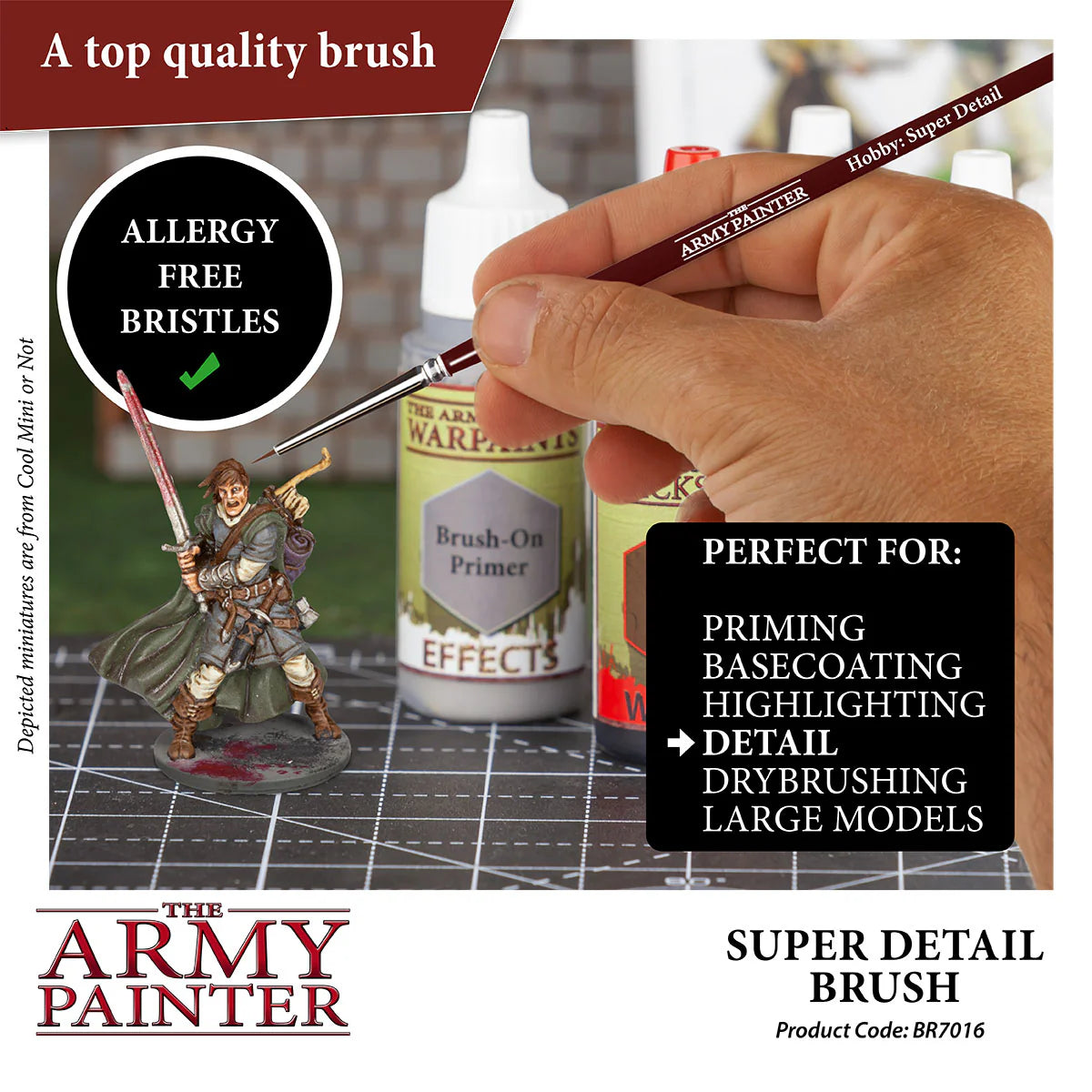 Army Painter: Hobby Brush - Super Detail - Warhaus