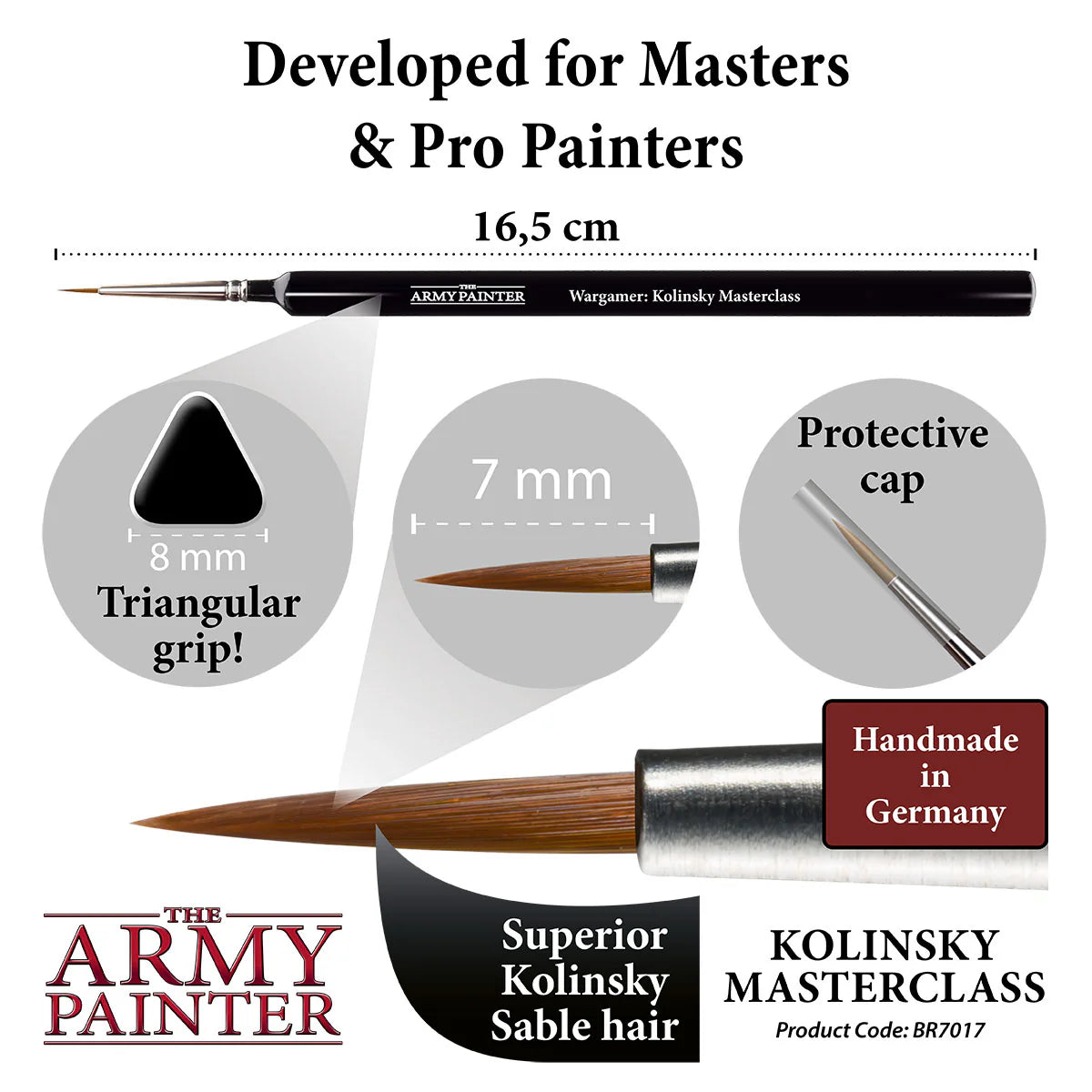 Army Painter: Wargamer Brush - Masterclass - Warhaus