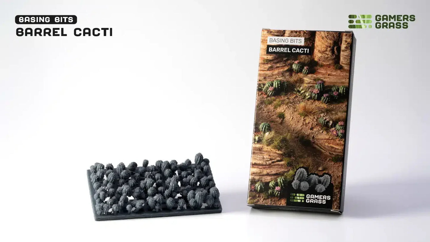 Gamers Grass: Barrel Cacti Basing Bits