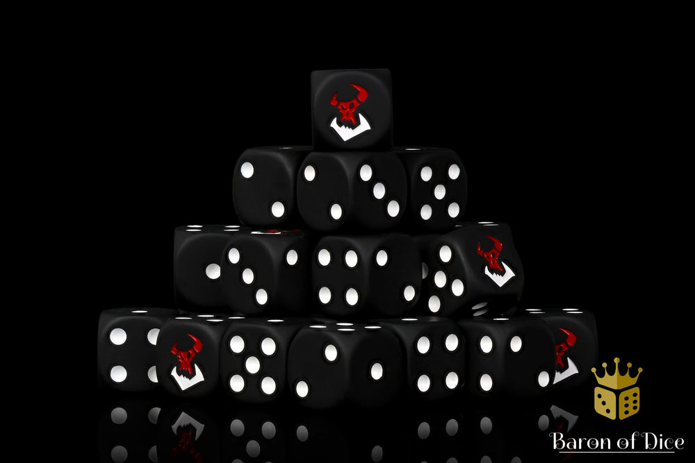 Baron of Dice: Black Orcs (Square)