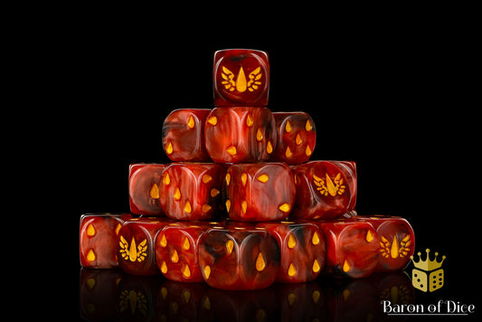 Baron of Dice: Blood Drop (Round)