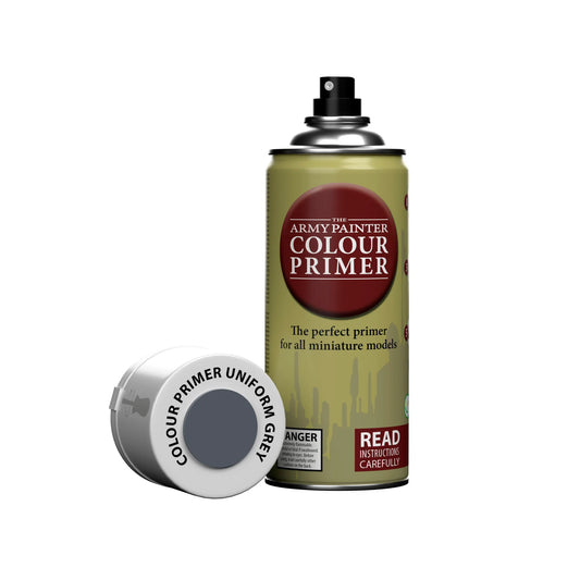 Army Painter Aerosol Spray Primer - Uniform Grey 400ml