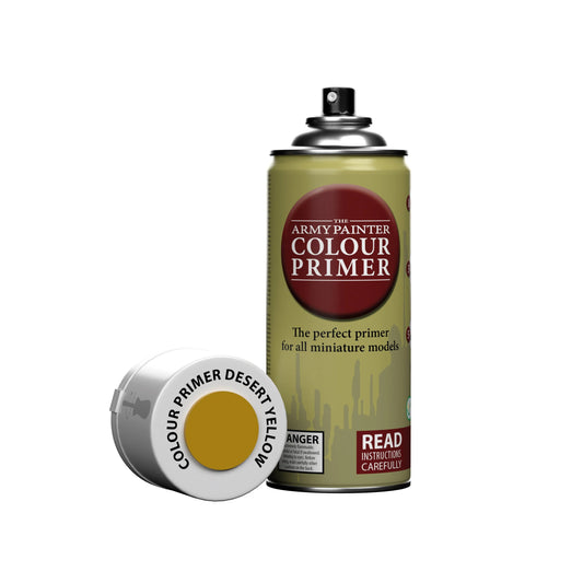 Army Painter Aerosol Spray Primer - Desert Yellow 400ml