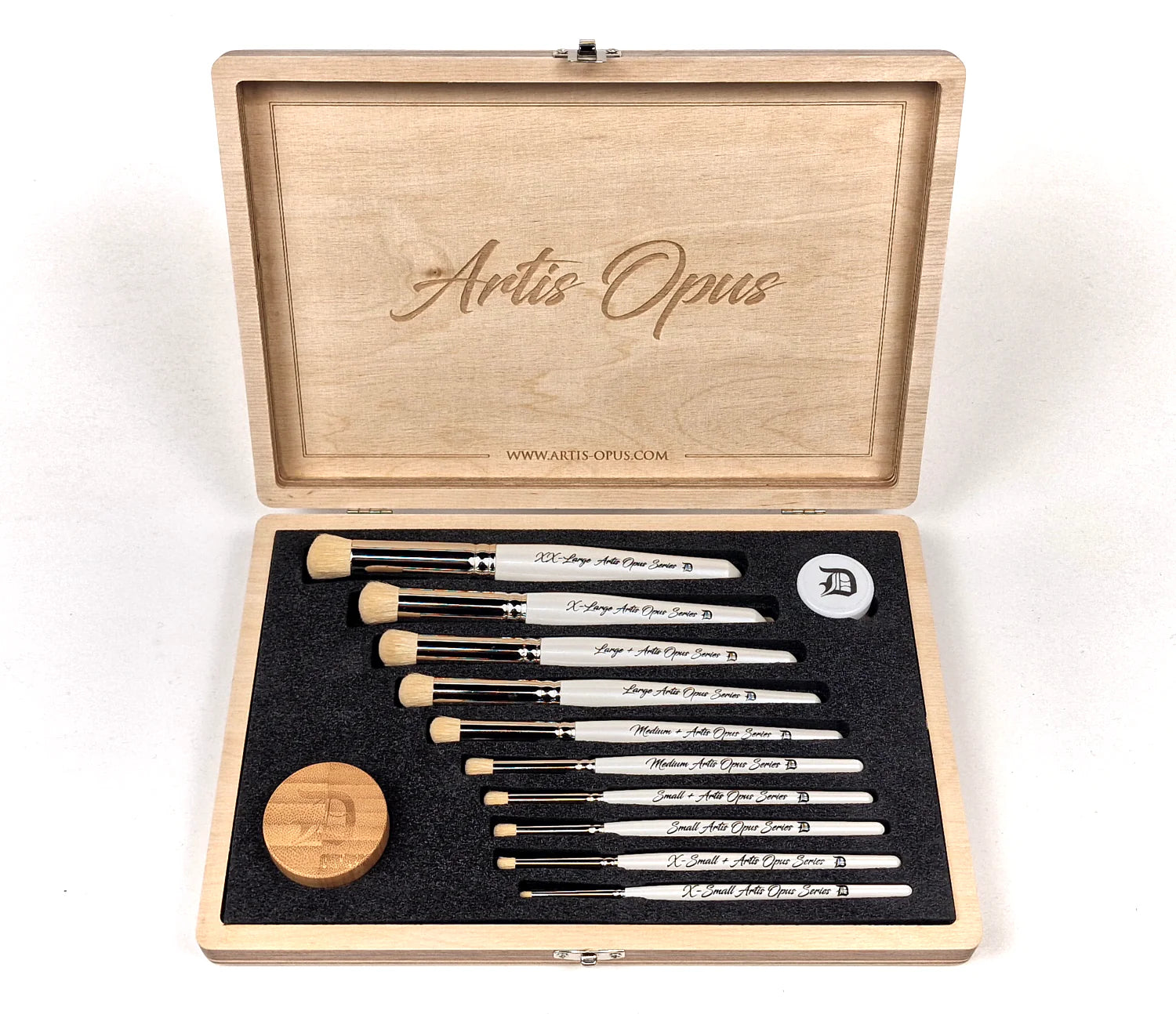 Artis Opus - Series D PLUS - DryBrush FULL Set (10 Brushes)