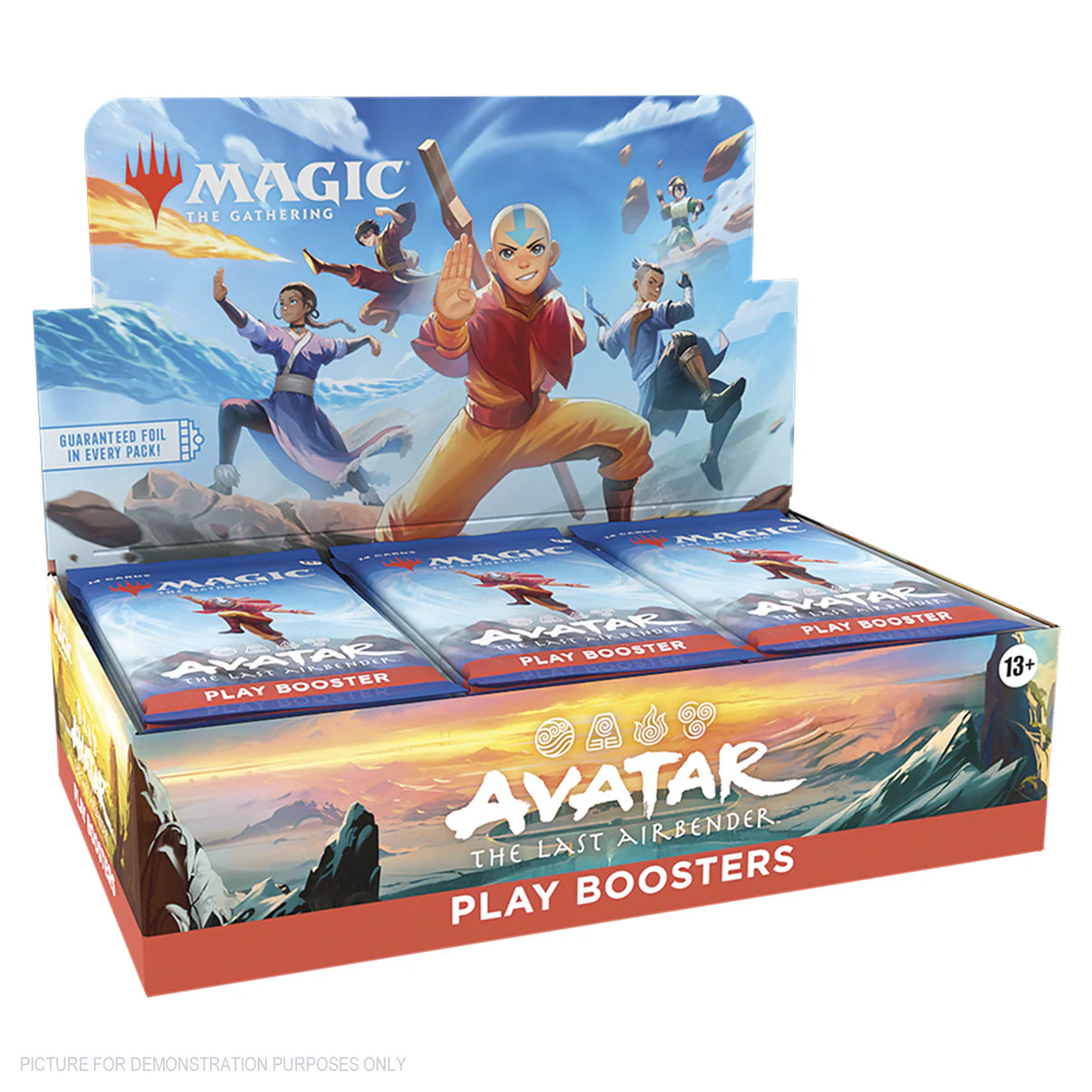 Magic Avatar: The Last Airbender - Play Booster Display