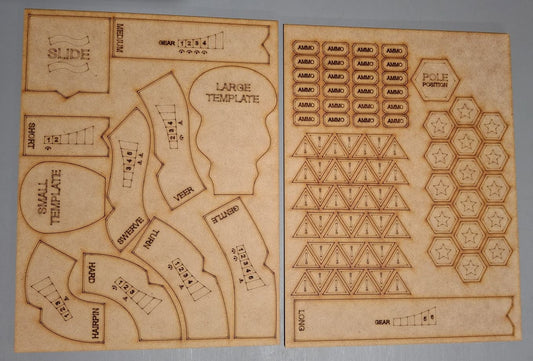 Gaslands Refuelled: Tokens & Templates