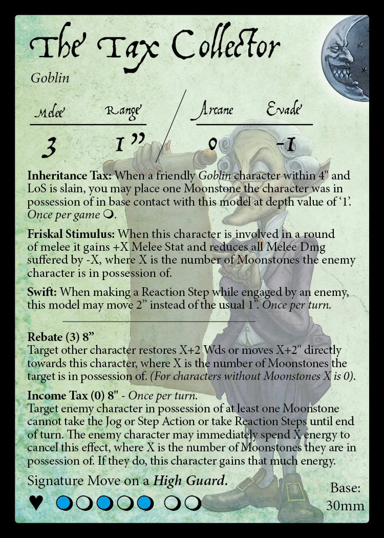Moonstone: Death & Taxes