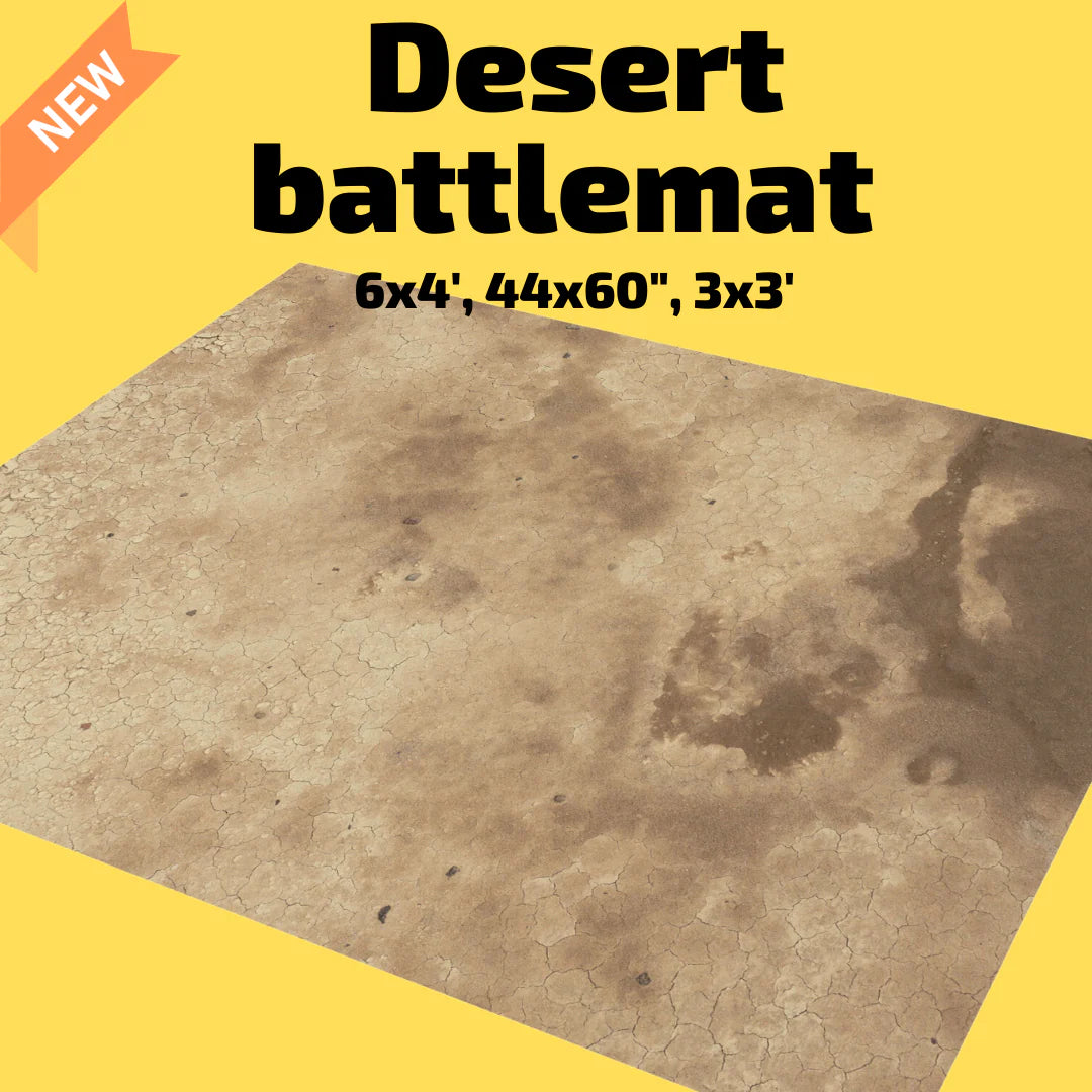 AK 6' x 4' Desert Battlemat