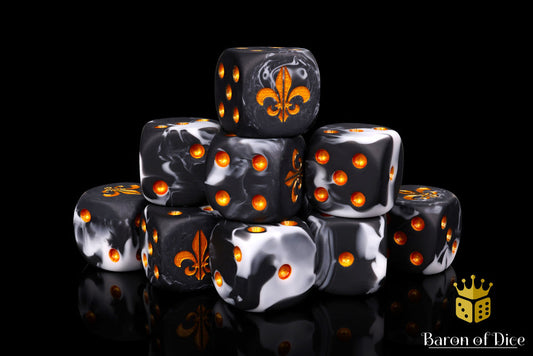 Baron of Dice: Fleur De Lis - Heritage (Round)