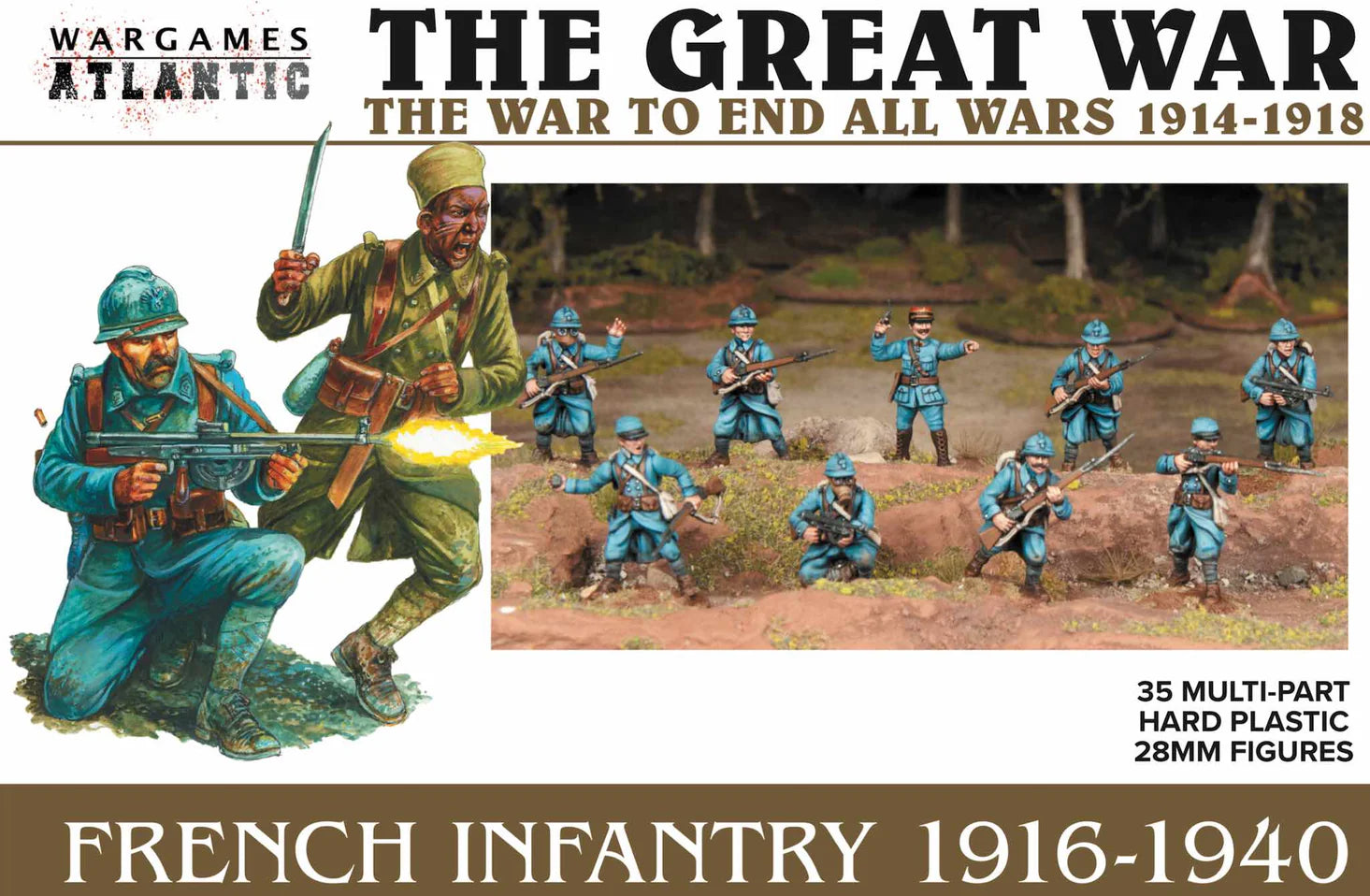 Wargames Atlantic: Great War - French Infantry (1916-1940)