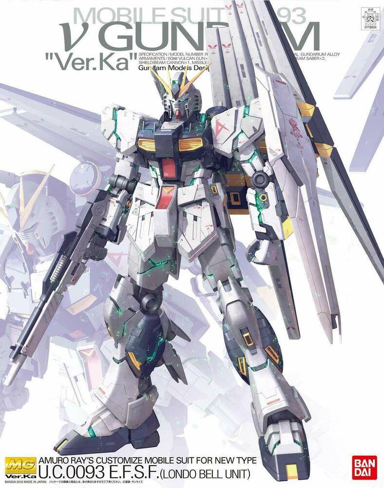 Bandai: MG 1/100 Nu Gundam Ver. Ka