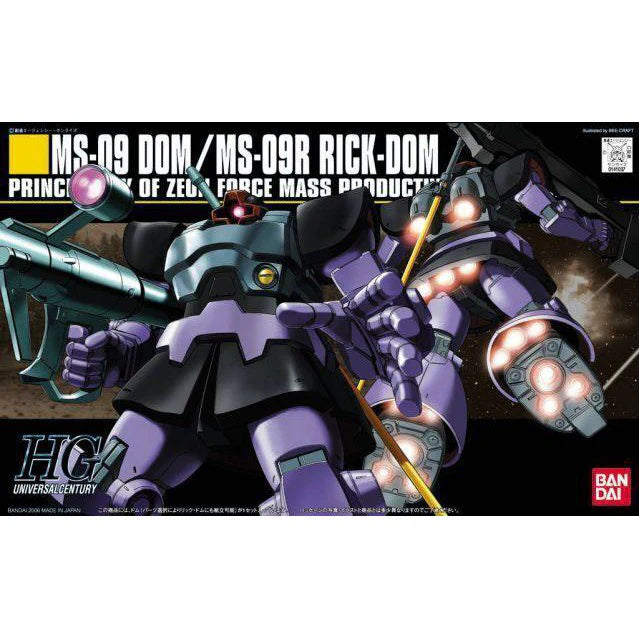 Bandai: 1/144 HGUC Dom/ Rickdom