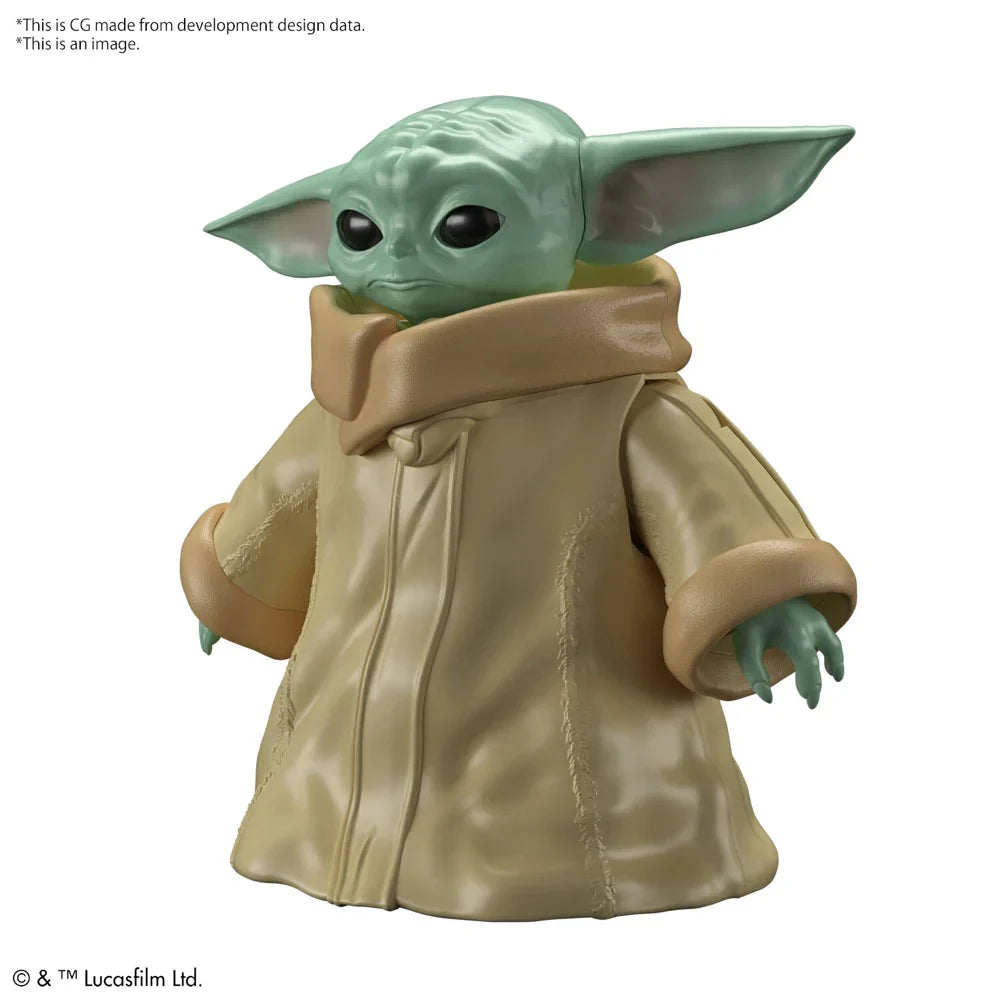 Bandai: Star Wars - 1/4 Grogu The Mandalorian