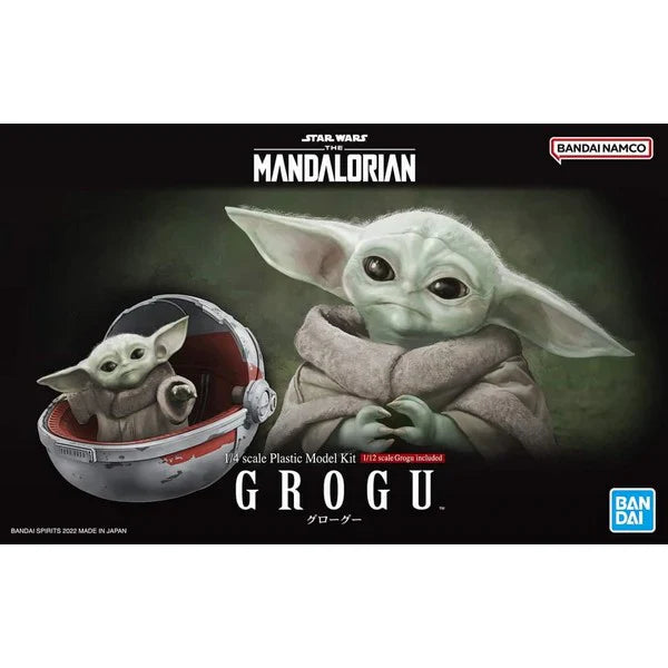 Bandai: Star Wars - 1/4 Grogu The Mandalorian