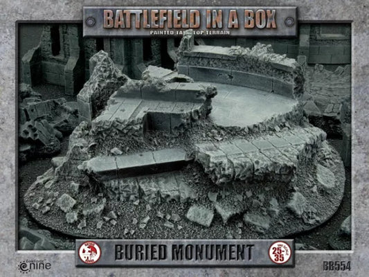 Battlefield in a Box: Gothic Battlefields - Buried Monument Malachite - Warhaus