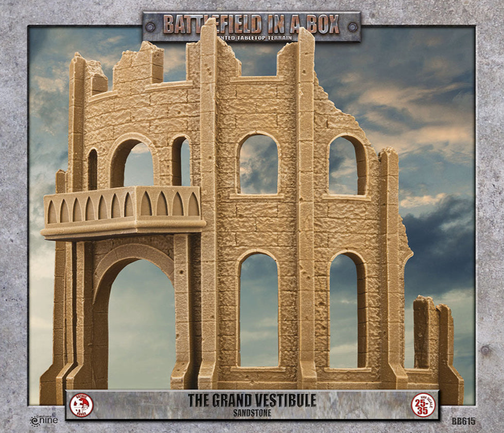 Battlefield in a Box: Gothic Battlefields - The Grand Vestibule Sandstone