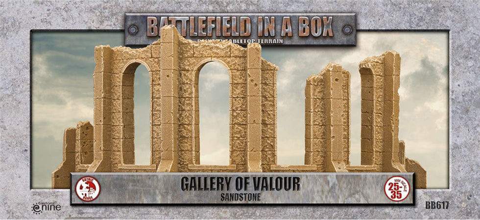 Battlefield in a Box: Gothic Battlefields - Gallery of Valour Sandstone